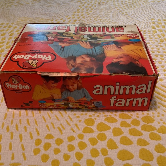 Vintage Animal Farm Play-Doh Modeling Set by Kenner with original box - Picture 16 of 16